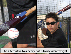 Hitting Jackit is on our list of best hitting aids. Use a bat weight to gain bat speed and power