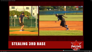 Pro tips for stealing third base - pitcher tells to watch for
